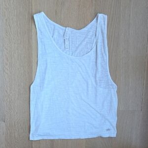 ALO Yoga Light Gray Tank Top